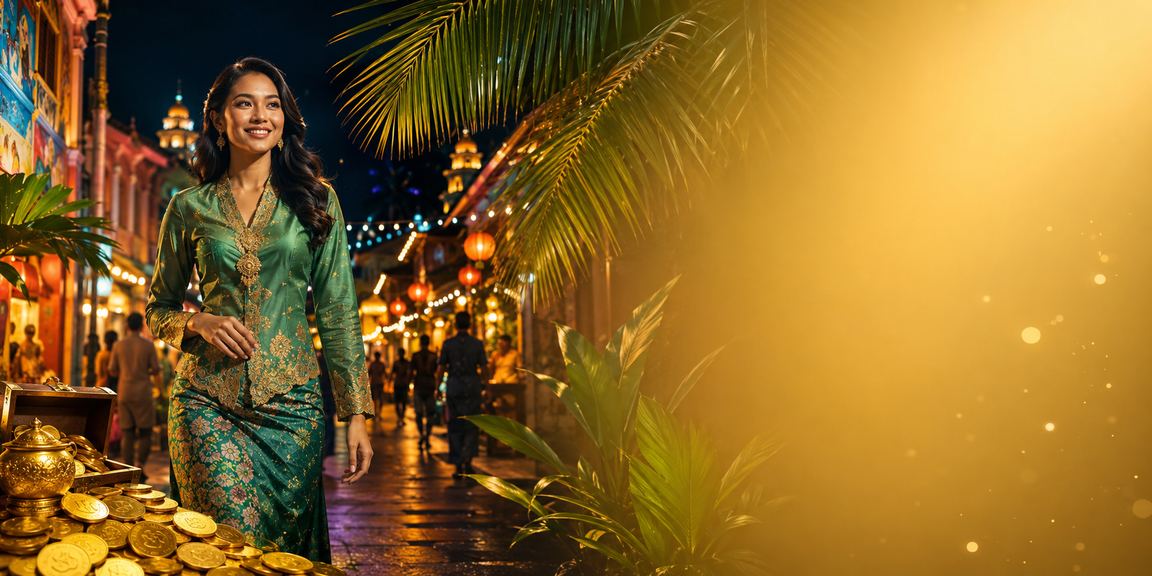 Pemain di Pulau Pinang menikmati permainan popular kasino dalam talian melalui mat2 semasa Hari Raya